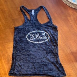 Sparkly 26.2 Marathon Tank Top